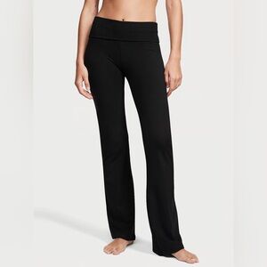 Bozzolo Yoga Foldover Flare Leggings Pants
